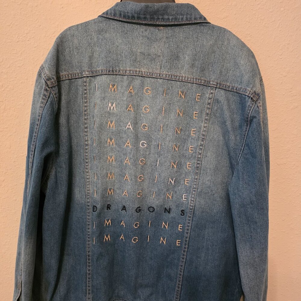 Imagine Dragons Men's Trucker Denim Jacket - Picture 4 of 8
